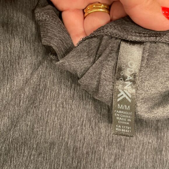 Kyodan Outdoor Aspen Gray Long Sleeves Drawstring Dress.Size M - Picture 11 of 13